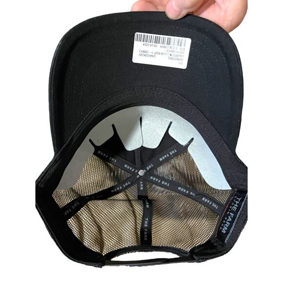 NEW Goorin Bros. Black Cameo GOORIN Trucker Hat the Farm Mesh‎ NWT OSFA - Picture 7 of 10